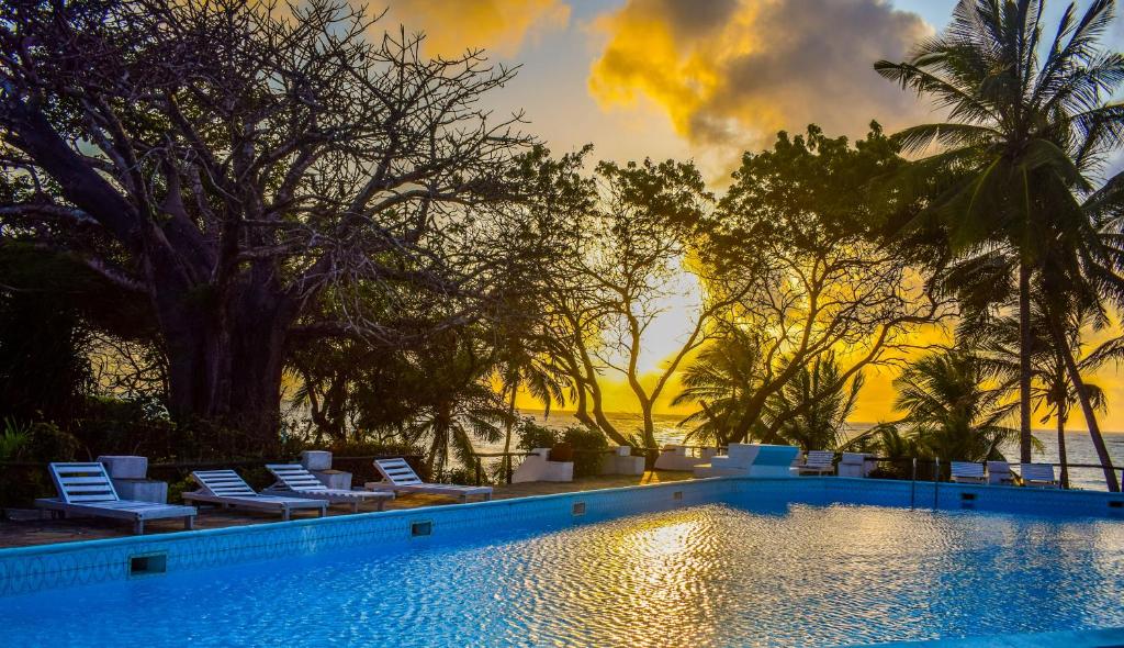 Bazén v ubytování Baobab Sea Lodge nebo v jeho okolí