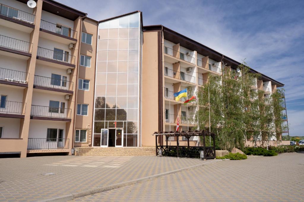 Budova, kde se hotel nachází