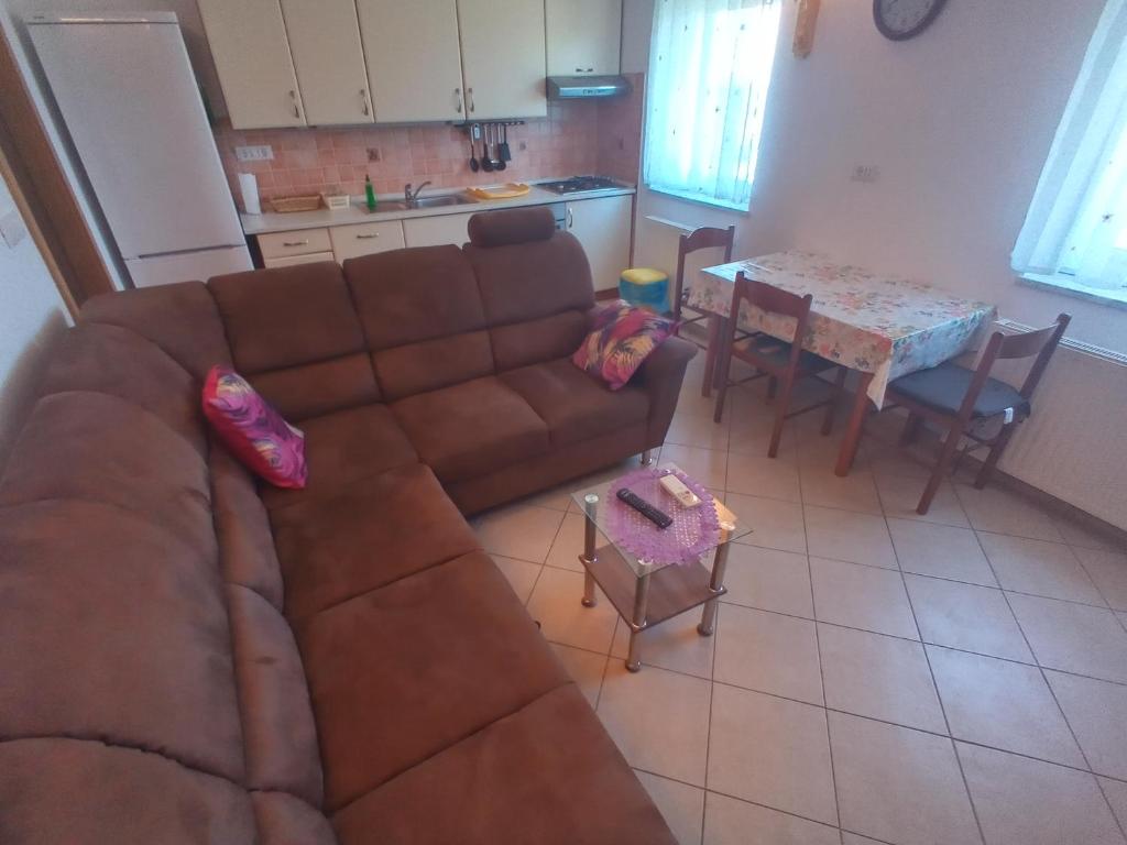 Posezení v ubytování Apartment Mara