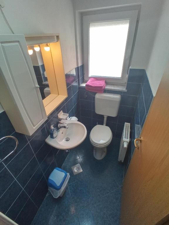 Koupelna v ubytování Apartment Mara