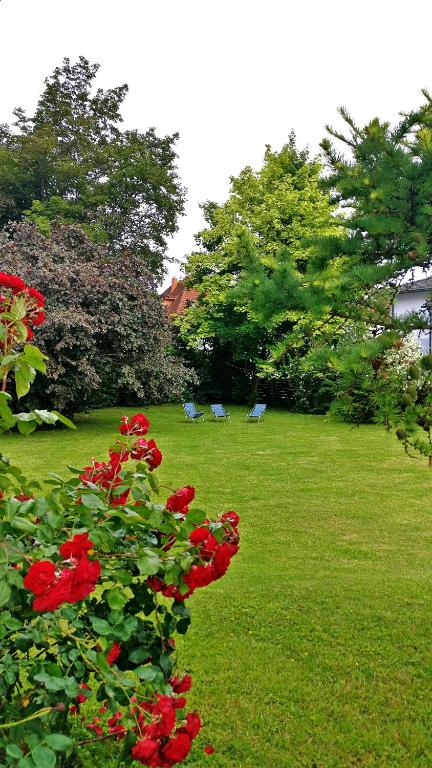 Zahrada ubytování Hotel Garni Seerösl am Wörthersee , Kärnten