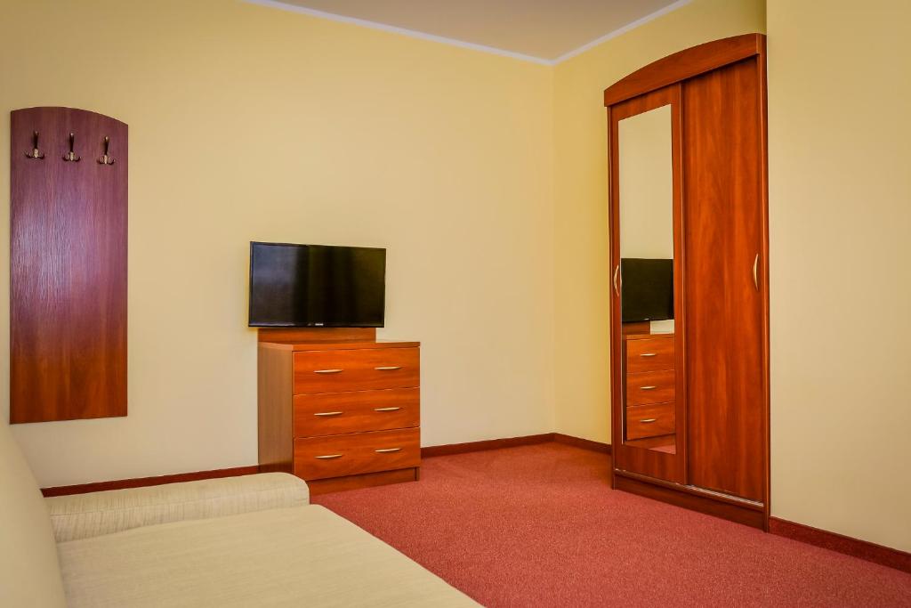 Telewizja i/lub zestaw kina domowego w obiekcie Villa Sylvia