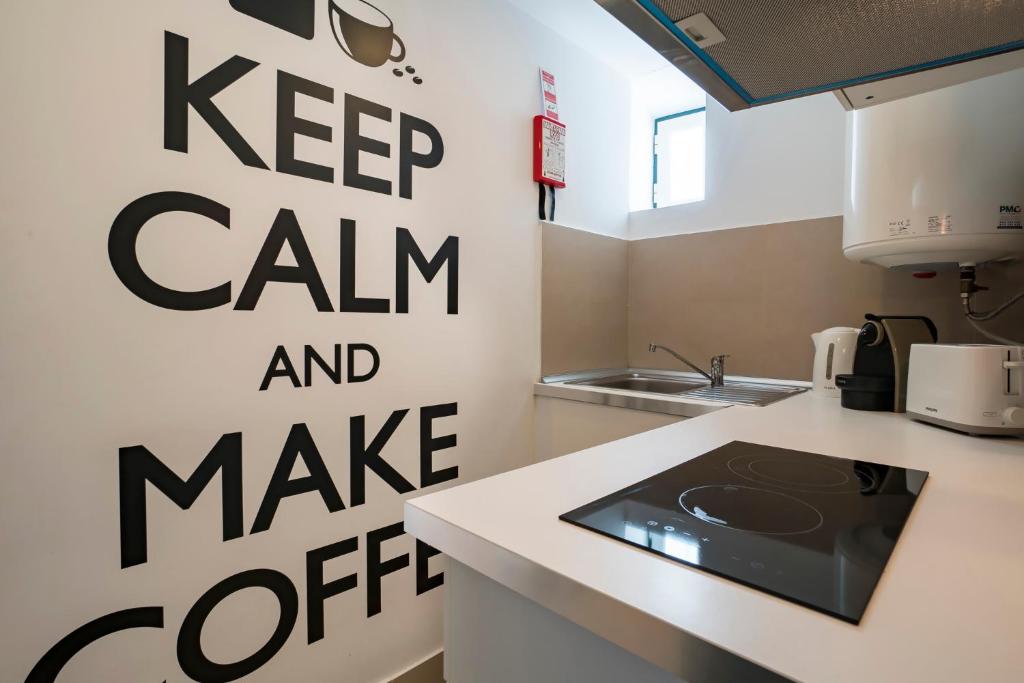 Kuchyň nebo kuchyňský kout v ubytování Top Alfama Appartment