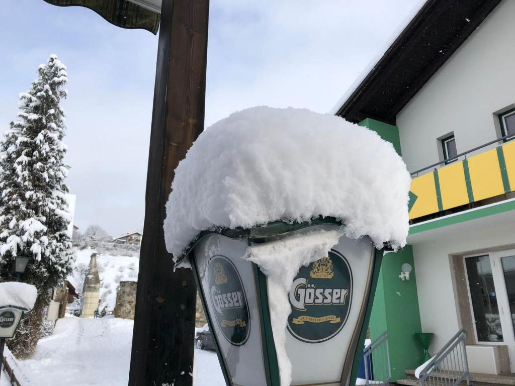 Gasthof zum Mohrn v zime