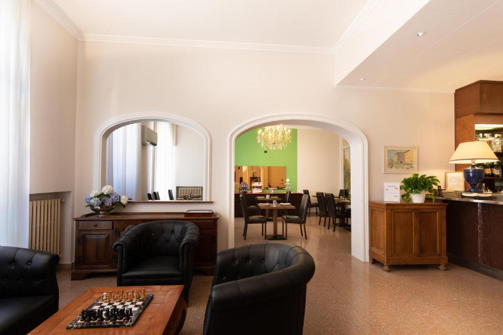 Posezení v ubytování Hotel Dei Tigli