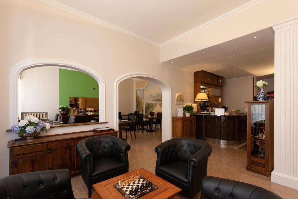 Posezení v ubytování Hotel Dei Tigli