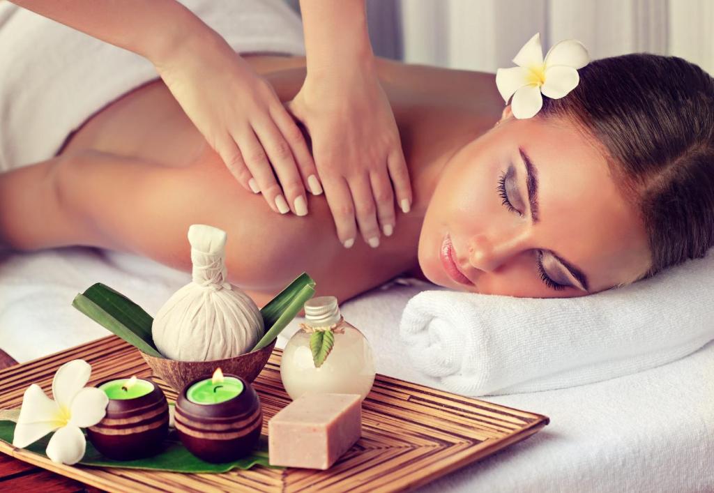 Lázně a/nebo wellness v ubytování Santa Maria Resort