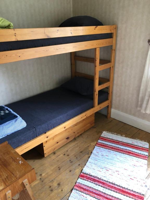 Postel nebo postele na pokoji v ubytování Vandrarhem Svänö