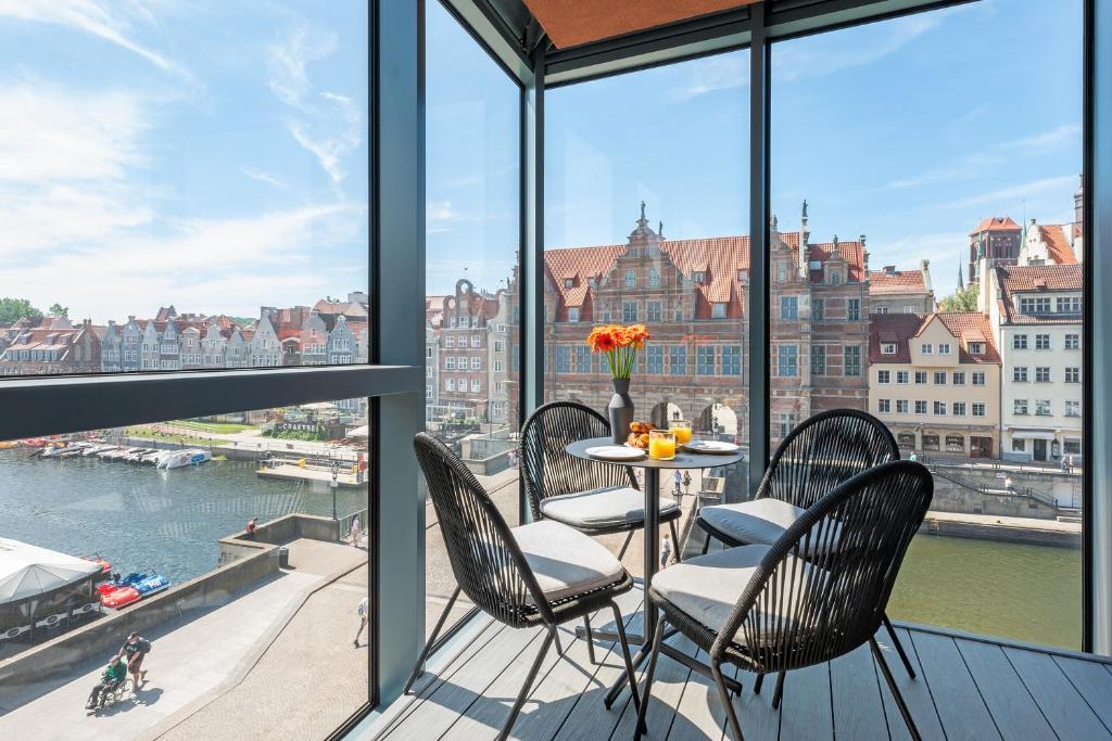 Výhľad na rieku v blízkosti apartmánu