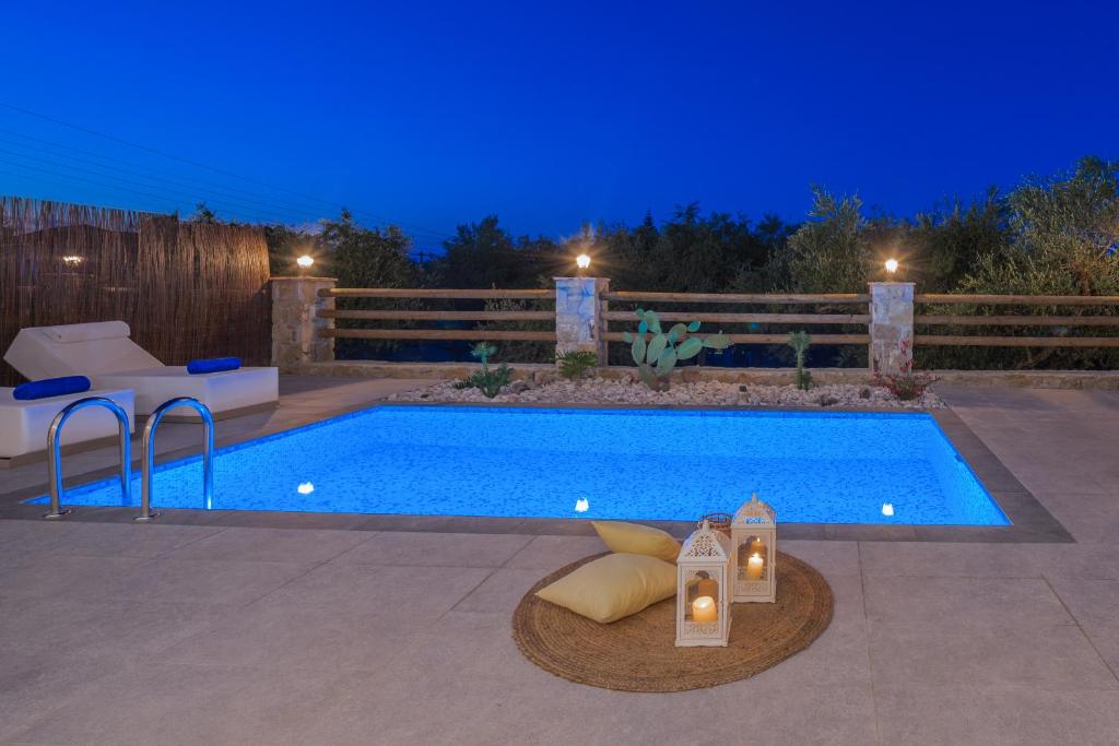 The swimming pool at or close to Queen of Zakynthos Luxury Villas