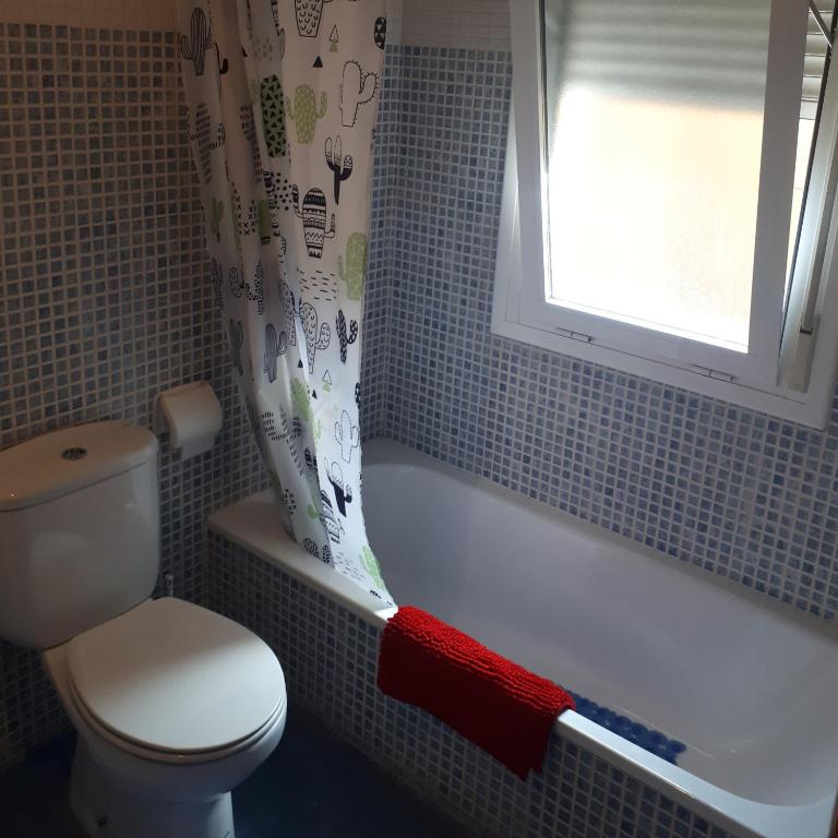 Koupelna v ubytování Apartamento Partara