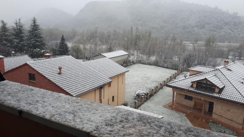 Apartamento Partara v zimě