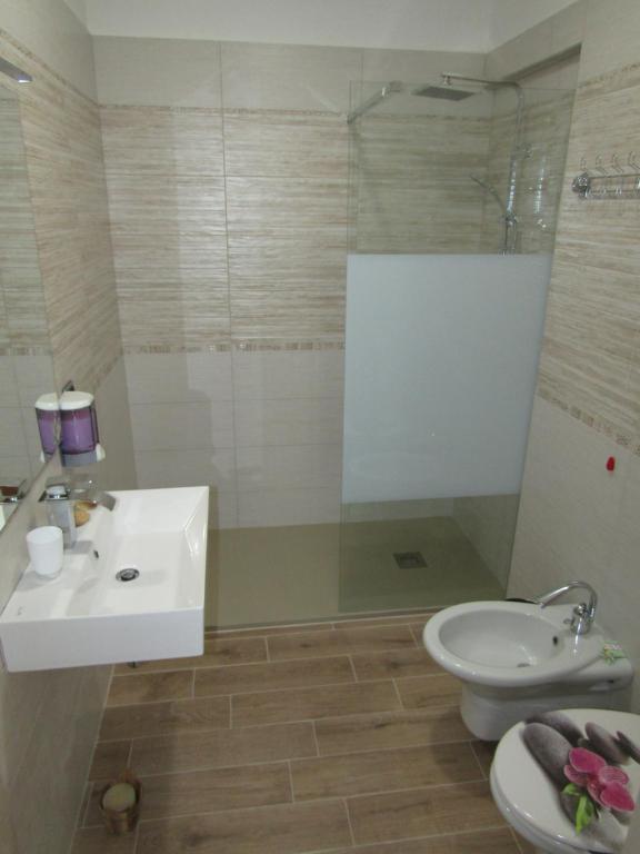 Kúpeľňa v ubytovaní Villa Aurora