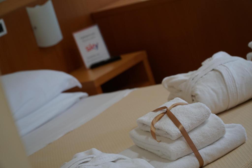 Postel nebo postele na pokoji v ubytování Tursport