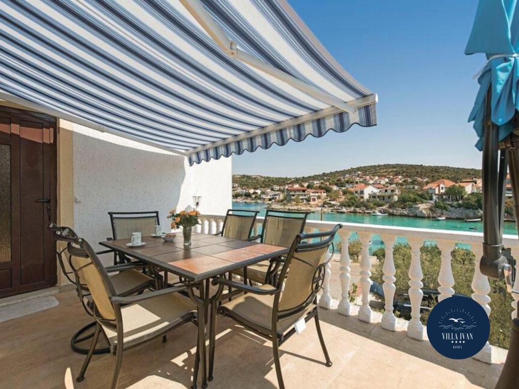 Balkón nebo terasa v ubytování Villa Ivan