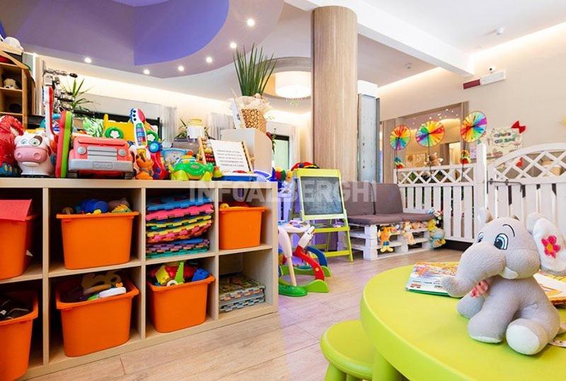 Dětský klub v ubytování Hotel Amico