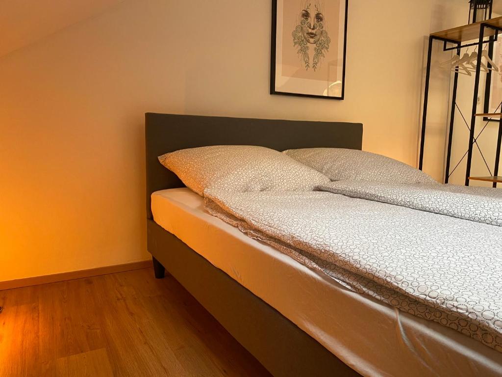 Postel nebo postele na pokoji v ubytování Fürthpartments