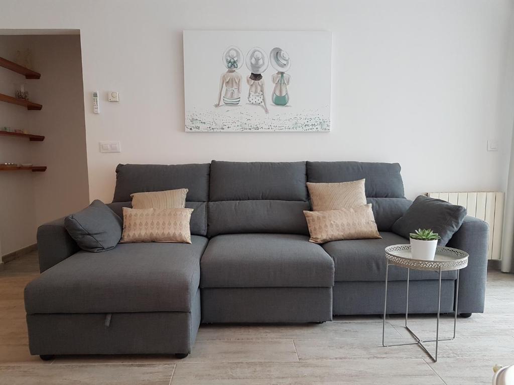 Posezení v ubytování Palamós Apartament Superior Garoina