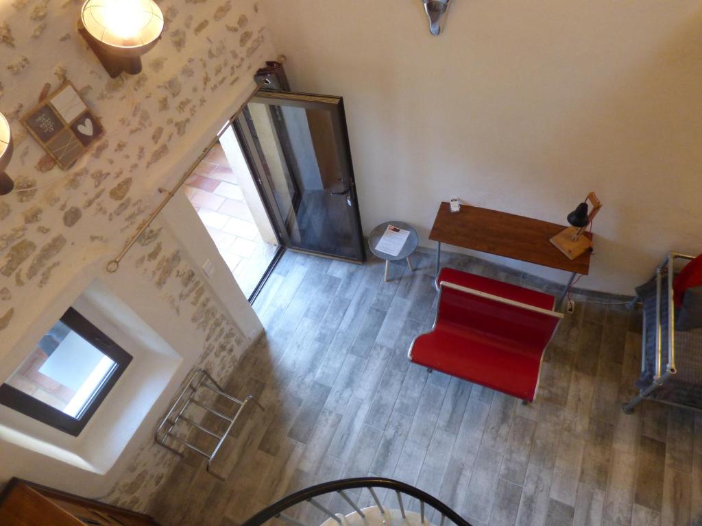 Posezení v ubytování Mas d'Asvin & Spa