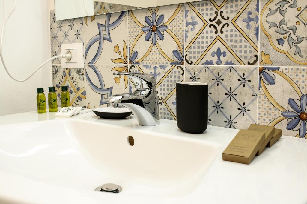 Vannituba majutusasutuses Bed and Breakfast Terra del Sole Ibla