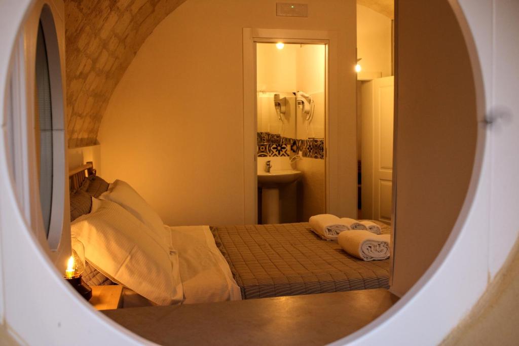Voodi või voodid majutusasutuse Bed and Breakfast Terra del Sole Ibla toas