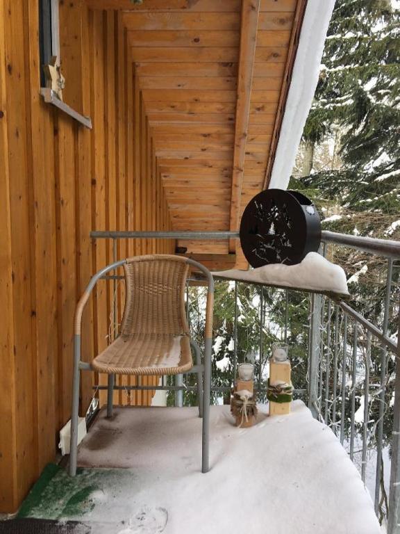 Ferienhäuser Geiersberg v zimě