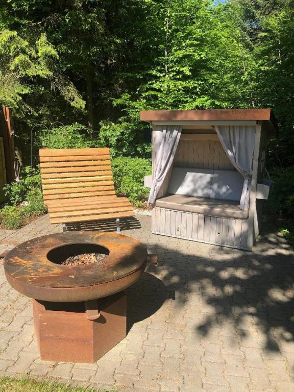 Zahrada ubytování Ferienhäuser Geiersberg