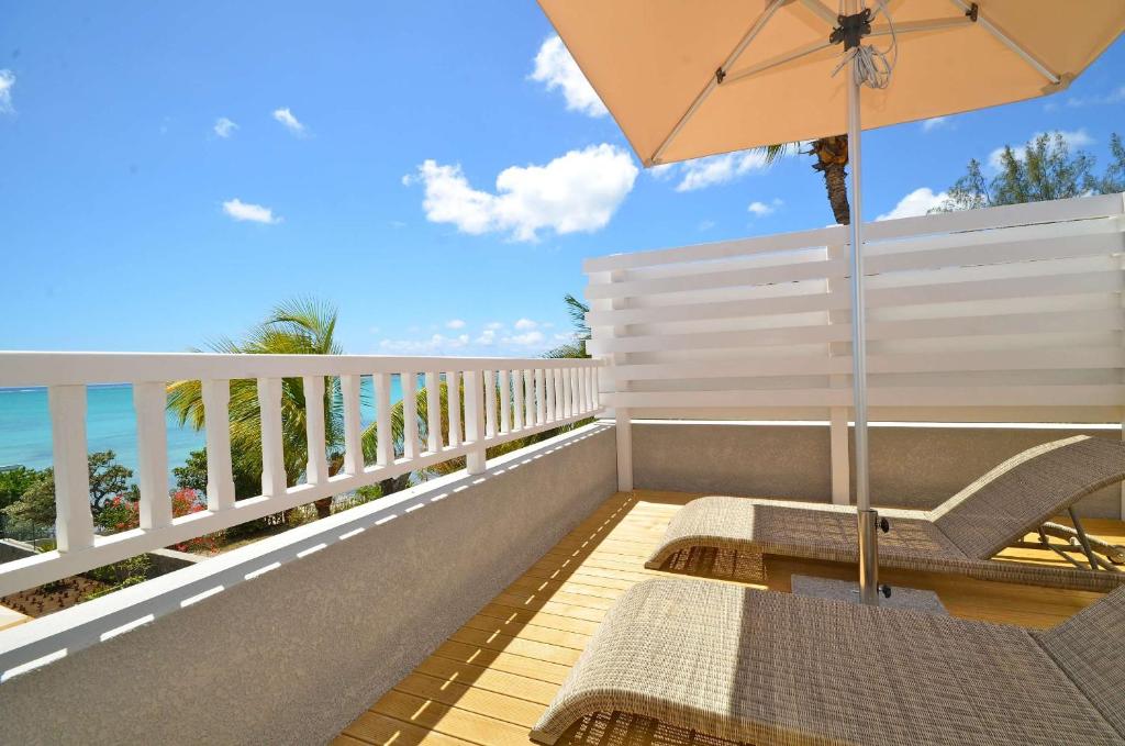 Балкон или терраса в Mon Choisy Beach R.