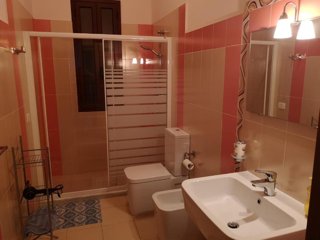 Koupelna v ubytování B&B AMURI RANNI