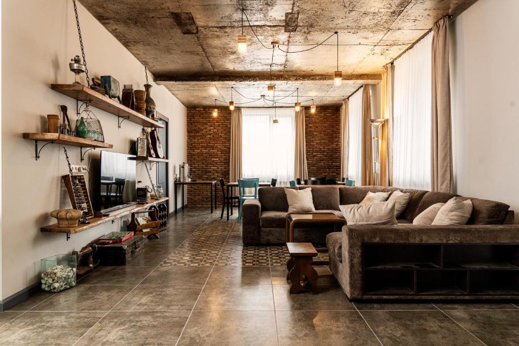 Posezení v ubytování Hotel Jimla