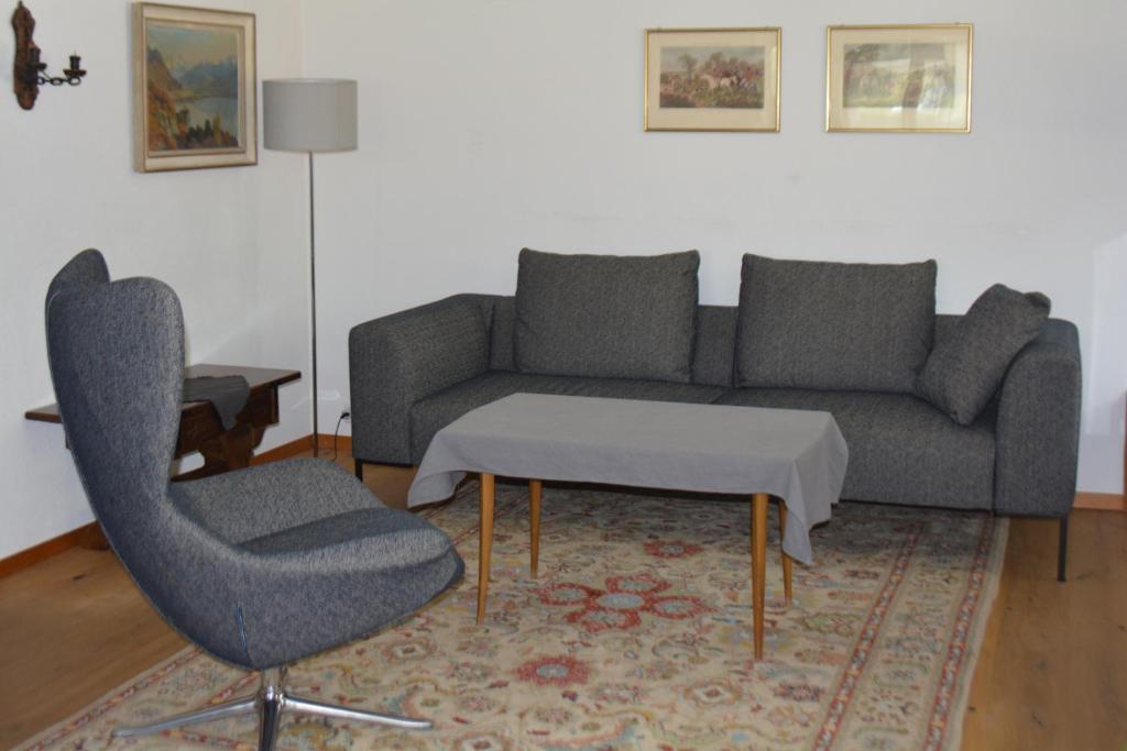 Posezení v ubytování Apartment Champéry Grand Pré A