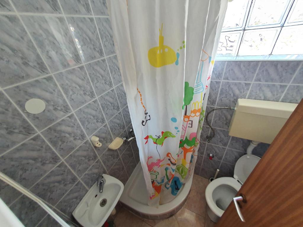 Łazienka w obiekcie Apartman Lu
