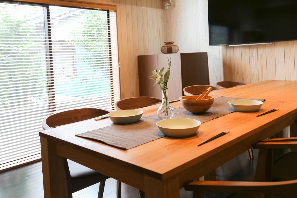 TV a/nebo společenská místnost v ubytování "ヒトツル"Hitotsuru in Setouchi
