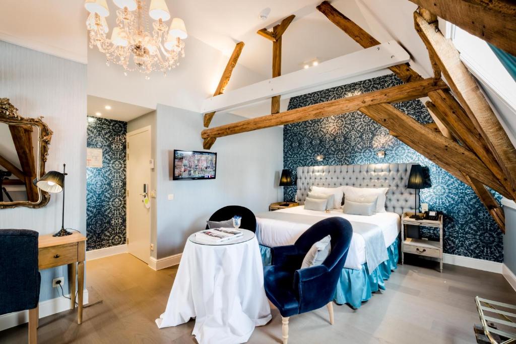 Posezení v ubytování Boutique Hotel De Castillion