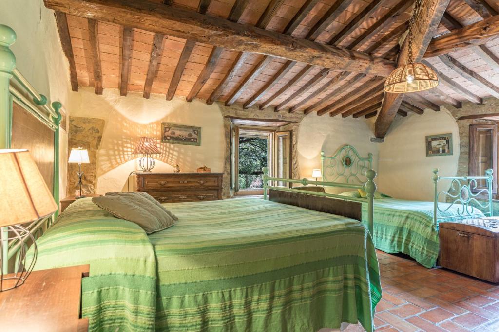 Postel nebo postele na pokoji v ubytování Villa Rachele