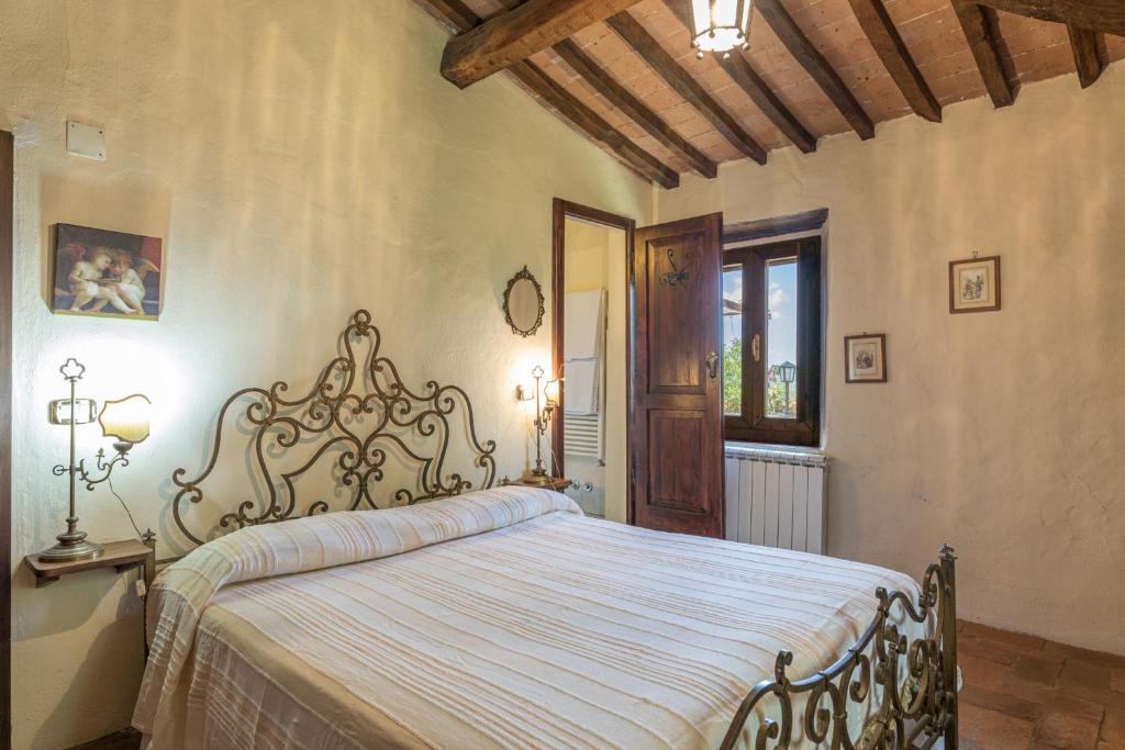 Postel nebo postele na pokoji v ubytování Villa Rachele