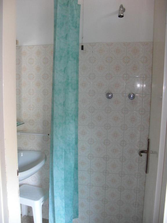 Koupelna v ubytování Hotel Edera