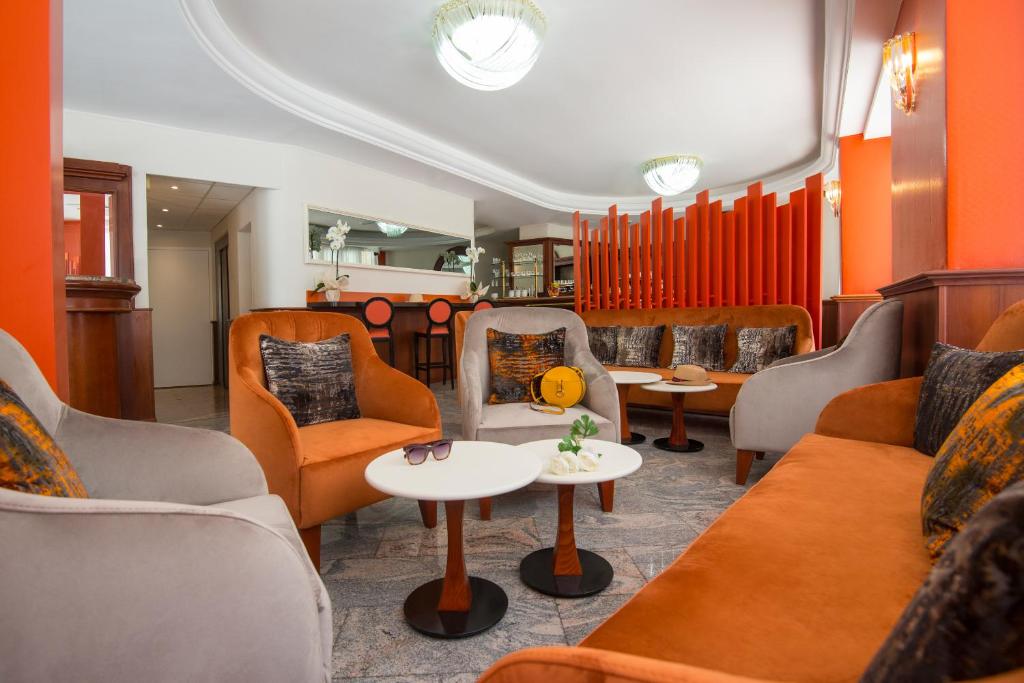 Posezení v ubytování Hotel Olympia