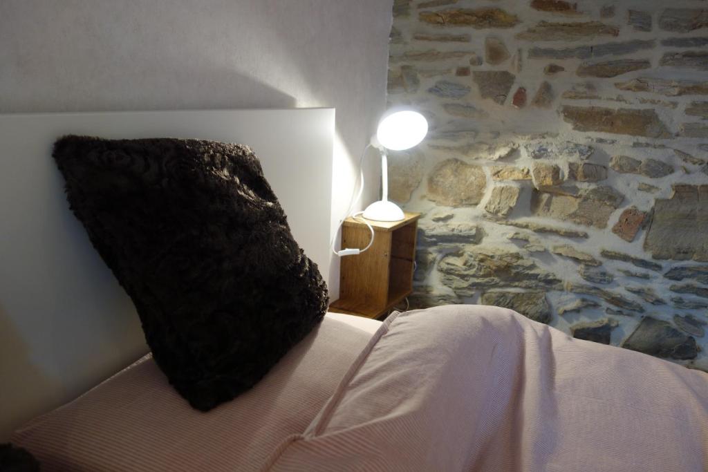 Postel nebo postele na pokoji v ubytování Gîtes le second à Spa (gîte de 2 et de 5 personnes)
