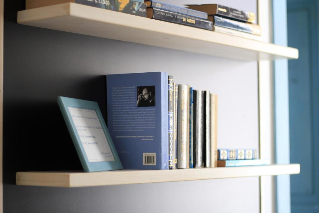 A biblioteca deste B&B