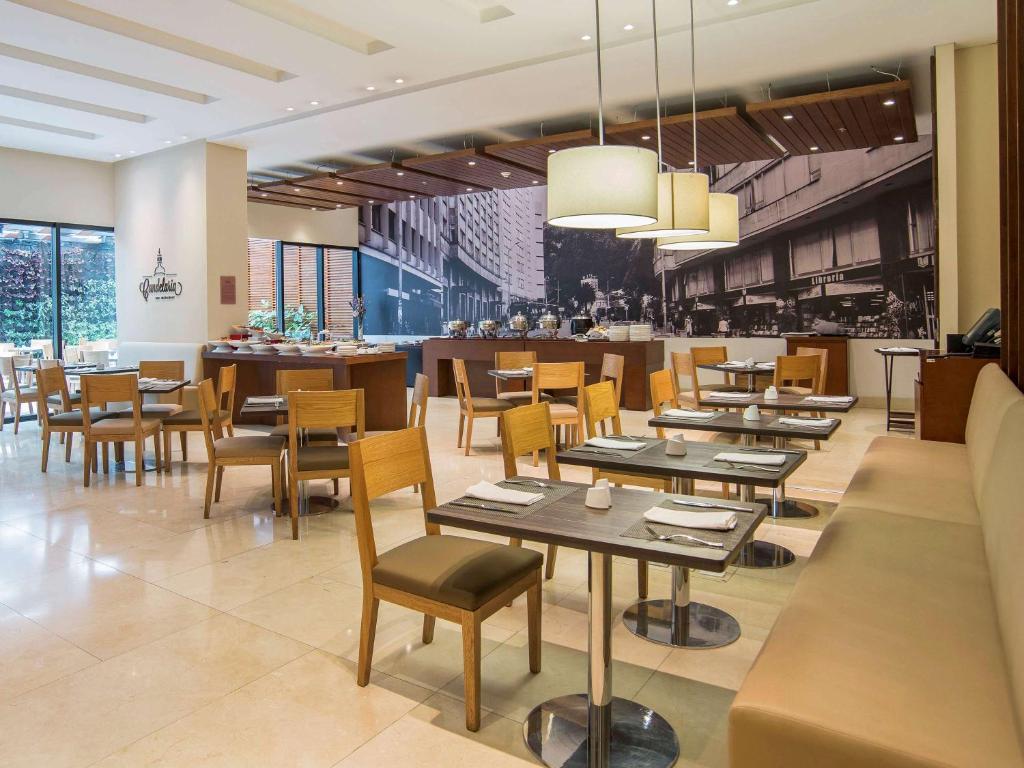 Restaurace v ubytování Mercure Bogota Calle 100