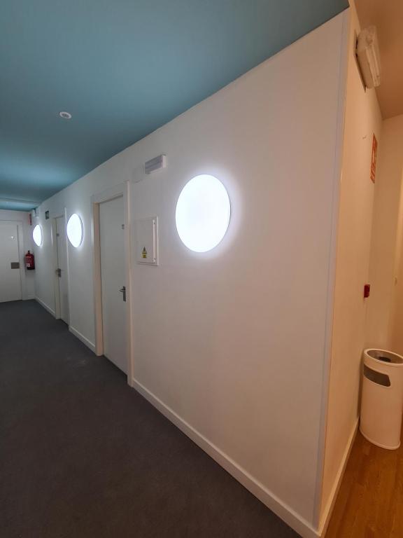 Koupelna v ubytování Hotel Jacobeo
