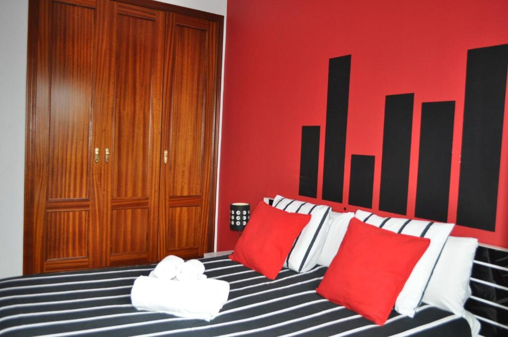 Postel nebo postele na pokoji v ubytování Villa Celeste