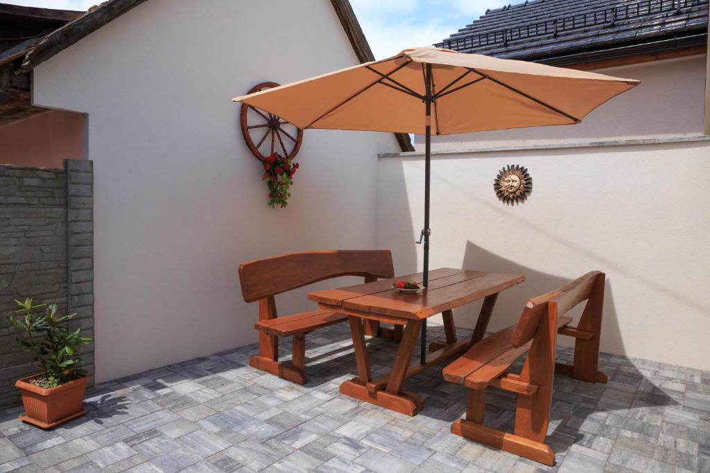 Patio nebo venkovní prostory v ubytování Villa Michaela