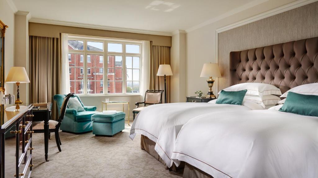 Cama ou camas em um quarto em InterContinental Dublin by IHG