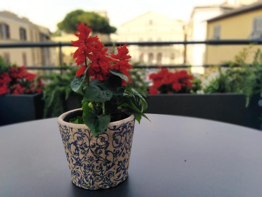 Balkón nebo terasa v ubytování Compasso Suites