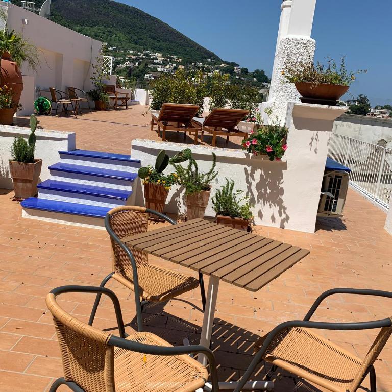 Nespecifikovaný výhled na hory nebo výhled na hory při pohledu z bed and breakfast
