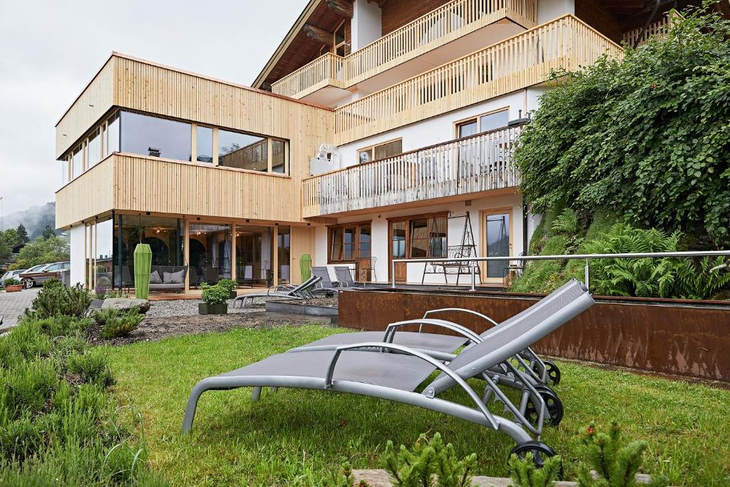 Zahrada ubytování Bio-Hotel Oswalda-Hus