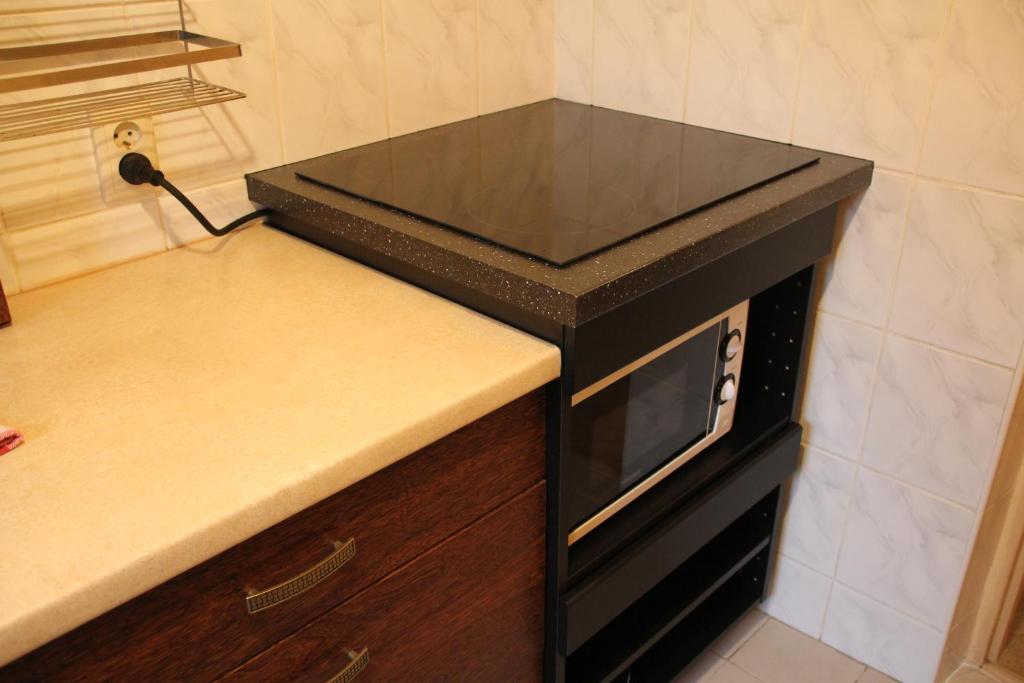 Kuchyňa alebo kuchynka v ubytovaní Apartment Widok