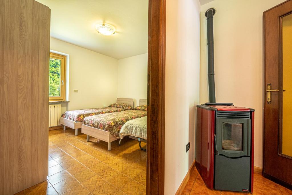 Postel nebo postele na pokoji v ubytování Appartamenti Bisoffi